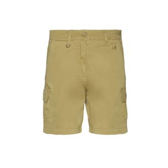 Aeronautica Short Shorts - Dames - Bermuda - Beige - XS - Katoen - Korte Broeken