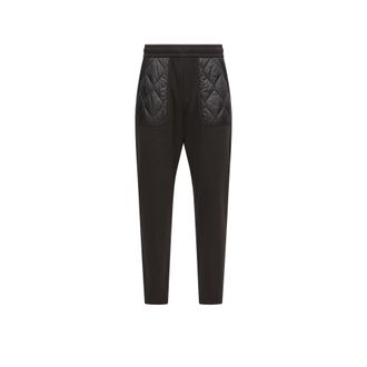 Moncler Moncler Cotton Blend Sweatpants, Men, Black, Size: Xl