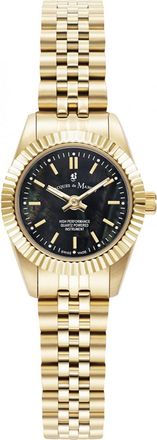 Jacques du Manoir Womens JWL05104 Ladies Inspiration Watch - Gold - One Size
