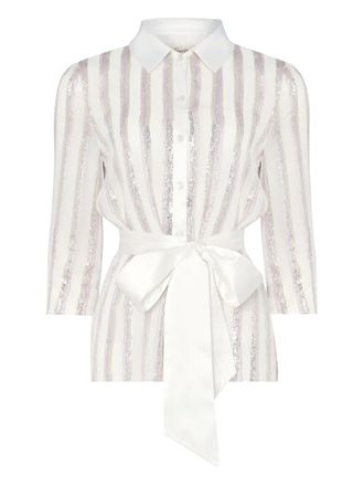 Temperley London Selena shirt - Neutrals