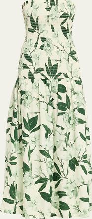 Verandah Smocked Summer Maxi Dress