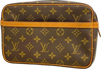 Louis Vuitton Brown Clutch Bag (Pre-Owned)