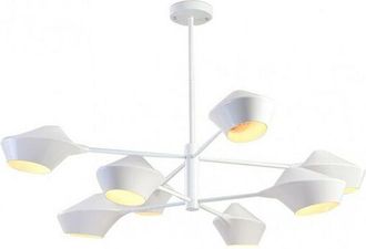 Fabrilamp Lámpara Beijing 8xE27 blanco