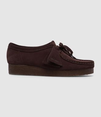 Clarks Mocassins Wallabee Chocolate Suede