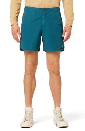 Hudson Ripstop Cotton Shorts in Dark Teal at Nordstrom Rack, Size 38