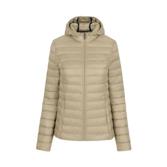 Jott Stijlvolle Cloe Jas voor Vrouwen - Dames - Winterjassen - Beige - XS - Jassen