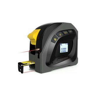 OEM T&eacute;l&eacute;m&egrave;tre Laser - 40 M - &Eacute;cran Lcd R&eacute;tro-&eacute;clair&eacute; - M&egrave;tre Ruban Int&eacute;gr&eacute; 5 M - Mesure Distance Surface Volume - 1 Pi&egrave;ce