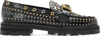 Kurt Geiger Mocassini Mansion con borchie - Nero