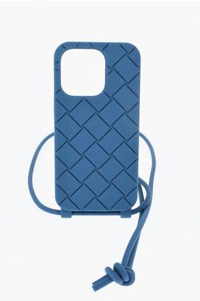 Bottega Veneta Silicone 14 Pro Iphone Case with Neck Strap size Unica