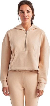 TriDri Womens Alice Half-Zip Hooded Sweatshirt
