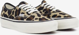 Vans LX Authentic 44 pony hair marshmallow / leopard