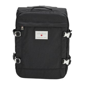 Love Moschino Maleta de Cabina Textil - Suitcases - Mujer - Negro - ONE SIZE