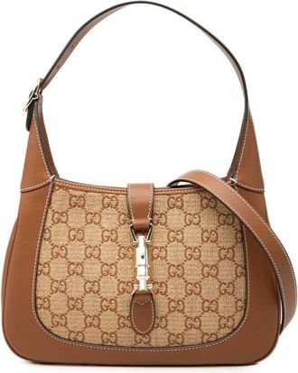 Gucci Pre-owned Gucci Medium GG Raffia Jackie 1961 Crossbody Ladies HJSNVYBJM5H5GQ83