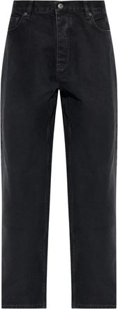 Off-white Jeans, Heren, Zwart, W29, Katoen, Straight-leg Jeans