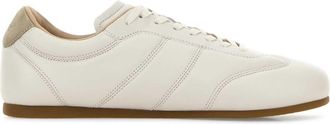 Christophe Lemaire Ivory Leather Sneakers