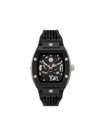 Philipp Plein The Skeleton 44 mm horloge - Zwart
