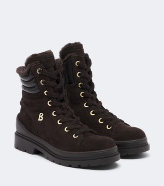 Bogner Botas St. Moritz de ante con cordones