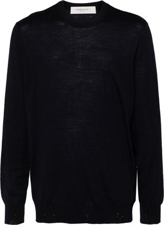 Golden Goose Navy Blue Deen Sweater