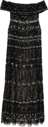 Saiid Kobeisy Beaded Tulle Dress