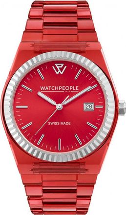 WatchPeople 700409 Mens WP1 Watch - Red - One Size
