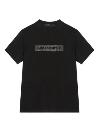 Karl Lagerfeld logo T-shirt - Black