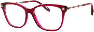 Chopard VCH352S Acetate Frame Eyeglasses - Red
