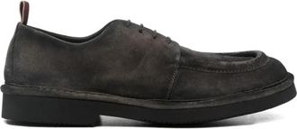 Rolando Sturlini Fox Su&egrave;de Veterschoenen - Heren - Veterschoenen - Grijs - 42 1/2 EU - Su&egrave;de - Schoenen