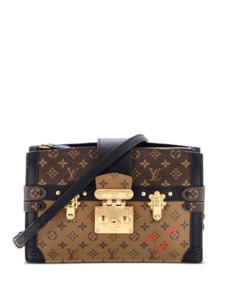 Louis Vuitton Trunk Reverse Monogram Canvas clutch bag - Marrone
