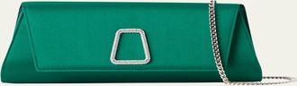 Akris Anouk Small Satin Clutch Bag