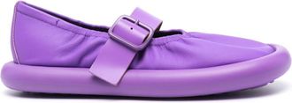 Camper Aqua leather ballerina shoes - women - Calf Leather - 37 - Purple