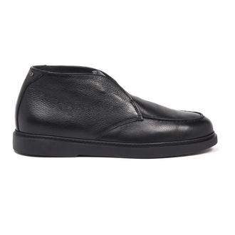 Baldinini Bot&iacute;n de Piel Tumbled - Shoes - Hombre - Negro - 43 EU