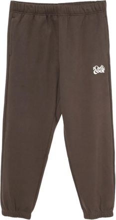 Chocoolate Pantaloni con logo - Marrone