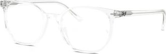 Ray-Ban Glasses, unisex, Gray, Size: 48 MM Elliot Optics Eyeglasses