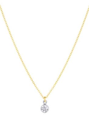 Set & Stones Kira Necklace in Gold at Nordstrom, Size 16