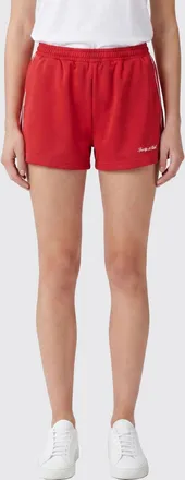 Sporty & Rich Shorts sportivi in poliestere riciclato con logo ricamato