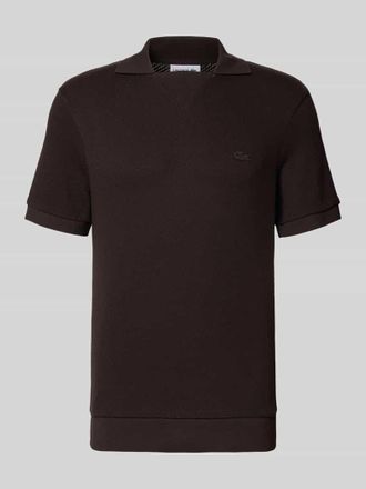 Lacoste Regular Fit Poloshirt aus reiner Baumwolle in Schoko, Gr&ouml;&szlig;e XXXL