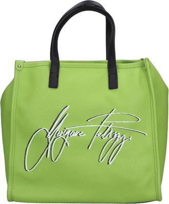 Rebelle Georgette Tote Bag - Dames - Shoppers - Groen - ONE Size - Leer - Tassen