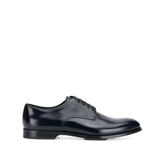 Doucal's York Veterschoen - Heren - Nette schoenen - Blauw - 41 EU - Leer - Schoenen
