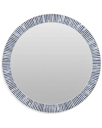 Bassett Mirror Company Radial Bone Wall Mirror