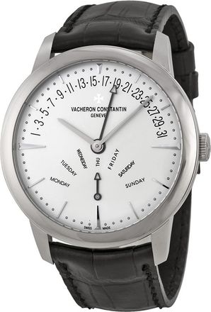 Vacheron Constantin Pre-owned Vacheron Constantin Patrimony Silver Dial Mens Watch 86020000G-9508