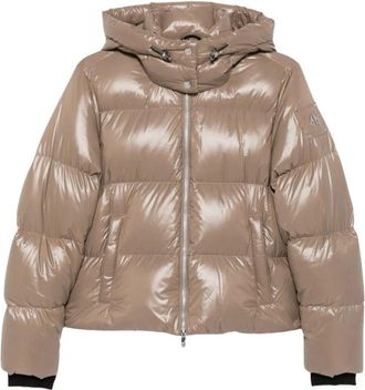 Moose Knuckles Piumino con cappuccio - - Jackets - Donna - Beige - M