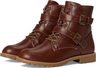 Journee Collection Juliah Womens Boots Cognac : 6.5 M, Synthetic