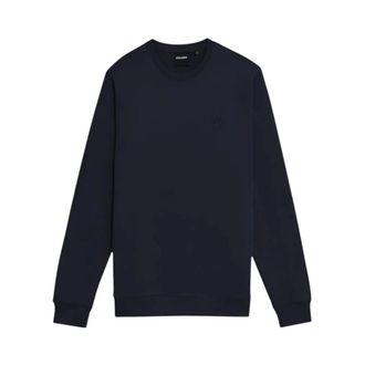 Lyle & Scott Crew Neck Sweatshirt - male - Lyle & Scott - Sweatshirts - Blue - L - Sweatshirts & Hoodies