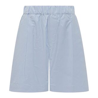 A Paper Kid Casual Shorts, male, Blue, Size: XL Popeline Shorts