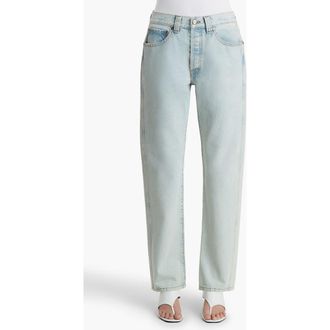 Khaite Callum Tapered Leg Jeans in Shelburne at Nordstrom, Size 28