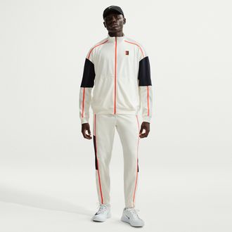 Nike Mens Court Heritage Tennis Pants in White | FZ6928-133