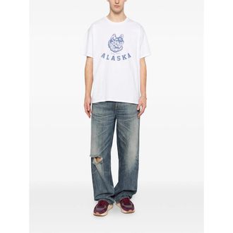 Wild Donkey Alaska Graphic T-Shirt - White