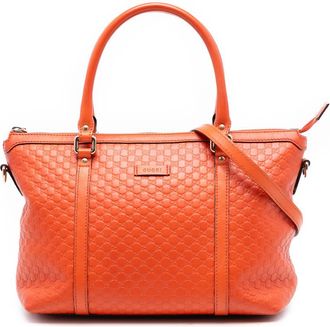 Gucci Pre-owned Gucci Small Microguccissima Joy Satchel Ladies 449656 527620