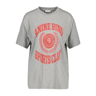 Anine Bing Camisetas - Tops - Mujer - Gris - XS
