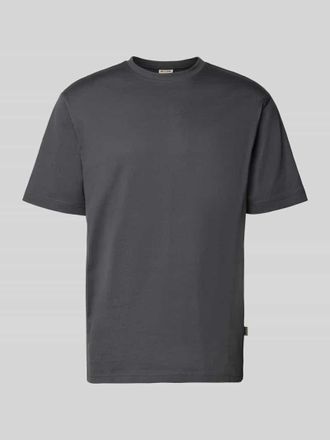 Only & Sons Relaxed Fit T-Shirt aus reiner Baumwolle Modell FRED LIFE in Dunkelgrau, Gr&ouml;&szlig;e XXL